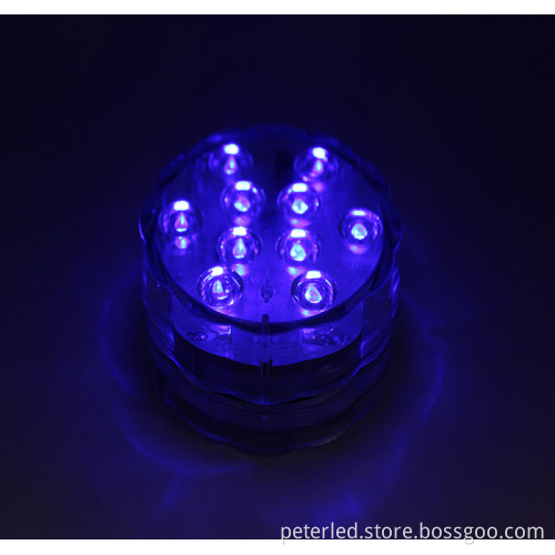 LED SUBMERSIBLE BASE COLOR LIGHT WATERPROOF